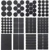 Non-slip Self Adhesive Furniture EVA Table Chair Feet Pads Round Square Sofa Chair Leg Sticky Pad Floor Protectors Mat 1