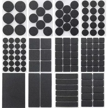 Antidérapant auto-adhésif meubles EVA Table chaise pieds coussinets rond carré canapé chaise jambe tapis collant protecteurs de sol tapis 1