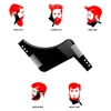 Beard Styling Shaping Template Comb Barber Tool Symmetry Trimming Shaper Stencil Beard Hair Brush Stencil Salon Styling Tools 3