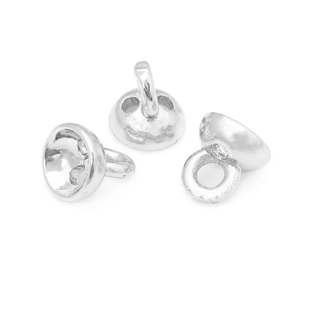 30 Uds., 4MM, 6MM, 18K, Color dorado, latón, cuerda de cuero, alambre, tapas de borlas, collar, accesorios de joyería Diy, sitio web oficial Rosediy - details 4