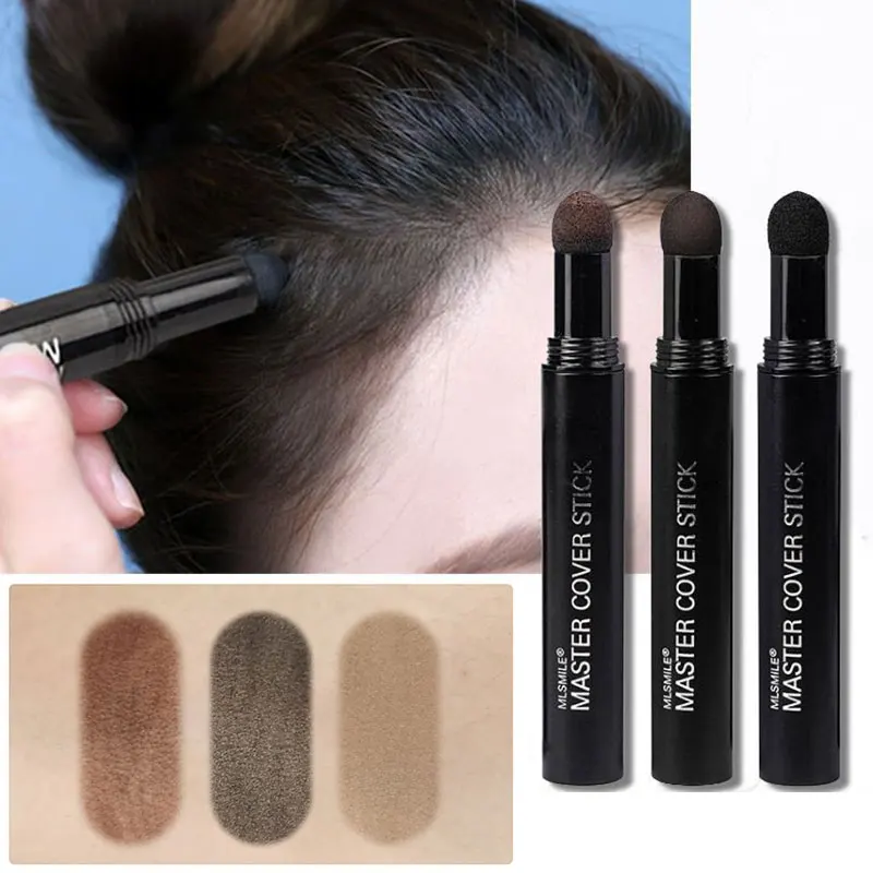 

Hairline Concealer Pen Hair Root Edge Blackening Shadow Powder Contour Stick Nose Shadow Natural Cover Up Brow Powder