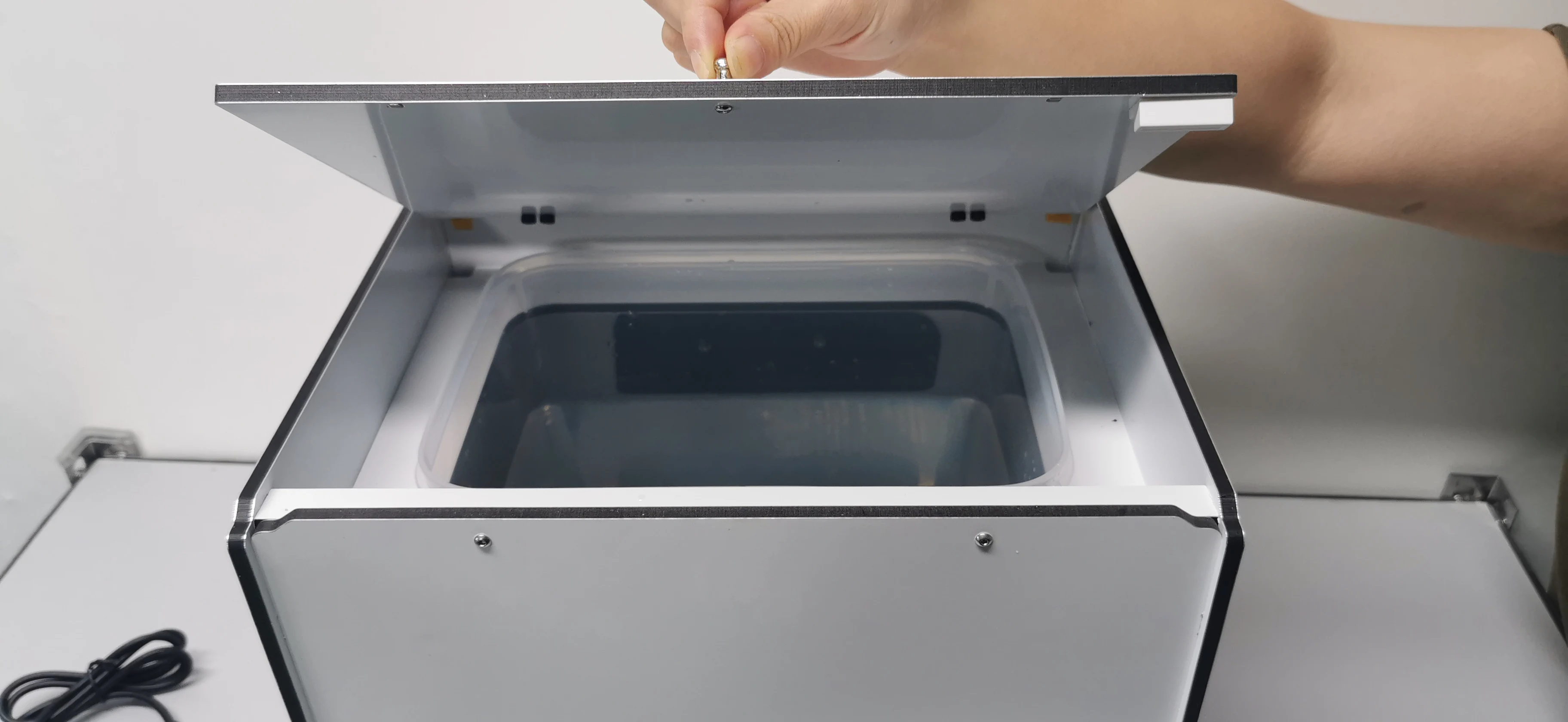 뜨거운 판매 UV 수지 램프 경화 상자 405nm DLP/LCD 프린터, 빠른 3D 인쇄 제품 간단한 프린터 경화 기계 경량