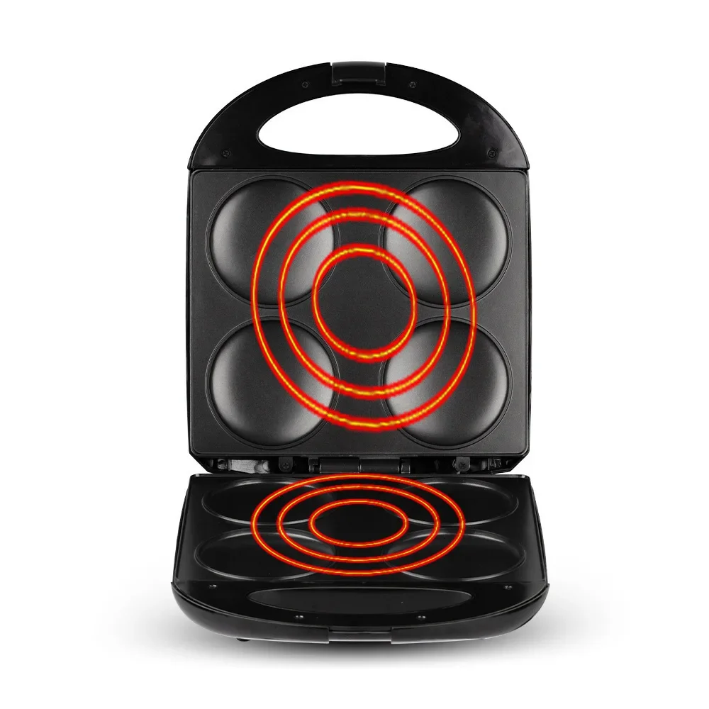 Home Sandwich Maker, Panini Press, Burger Press, Bread Maker Pancake Waffle Maker Egg Cooker  Multifunctional Breakfast Machine 2