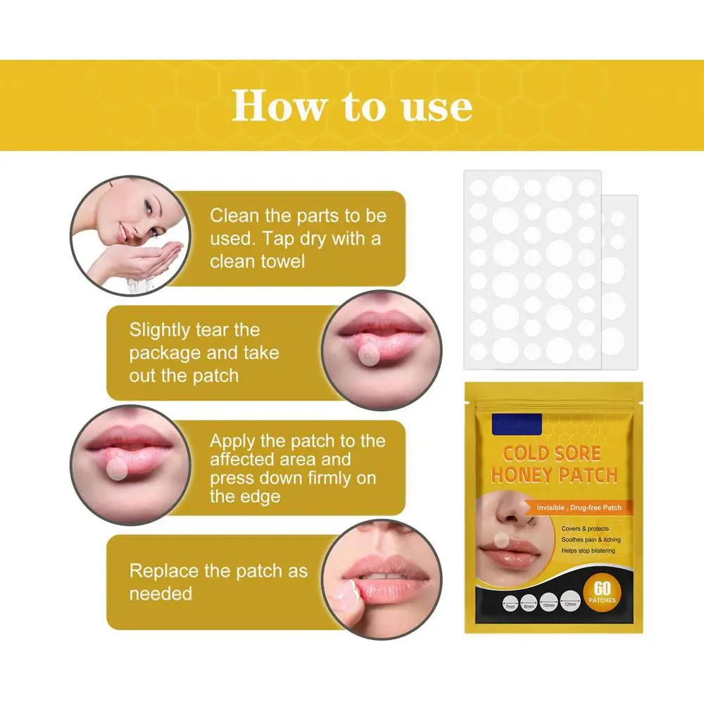 Cold Sore Patches That Work Fever Blister Safeguards, Calms, And Hides