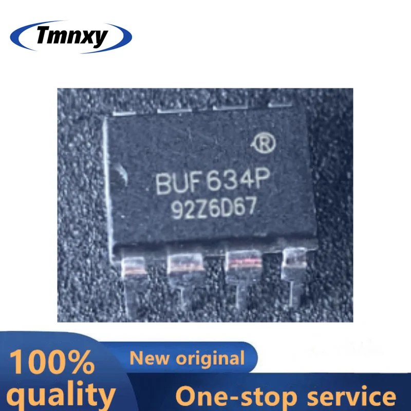 

10PCS BUF634P BUF634 Straight 8-pin DIP-8 High-speed Operational Amplifier Chip Newly Imported