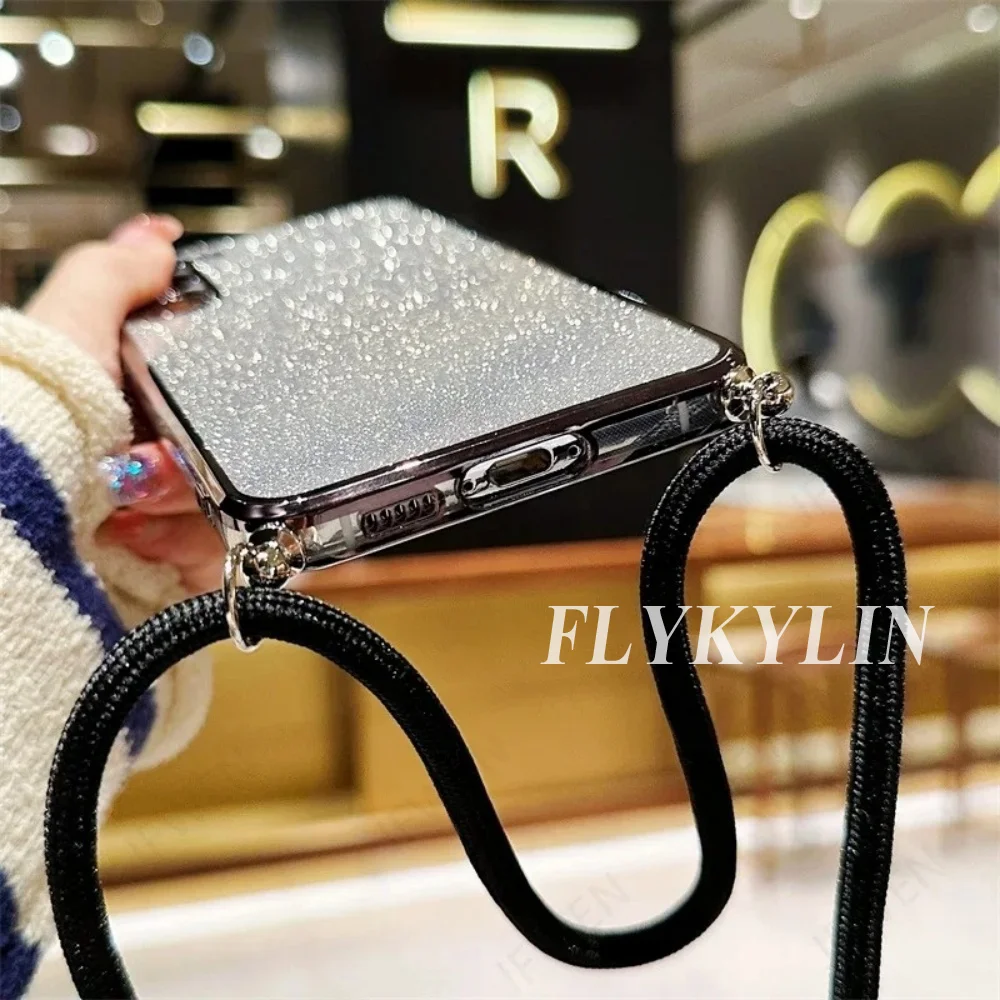 Hanging Rope Flashing Phone Case - Shock Resistant Protective Cover