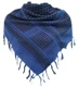 blue scarf