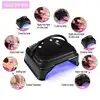 64W UV LED Nail Dryer Salon Nail Lamp 32LEDs for Curing All Gel Nail Polish With Automatic Sensor for Manicure Pedicure 100-240V 2