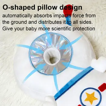 Head Protector for Baby Walking Cartoon Fall Support Cushion for Toddler Baby Fall Back Head Protector for Boy Girl Travel