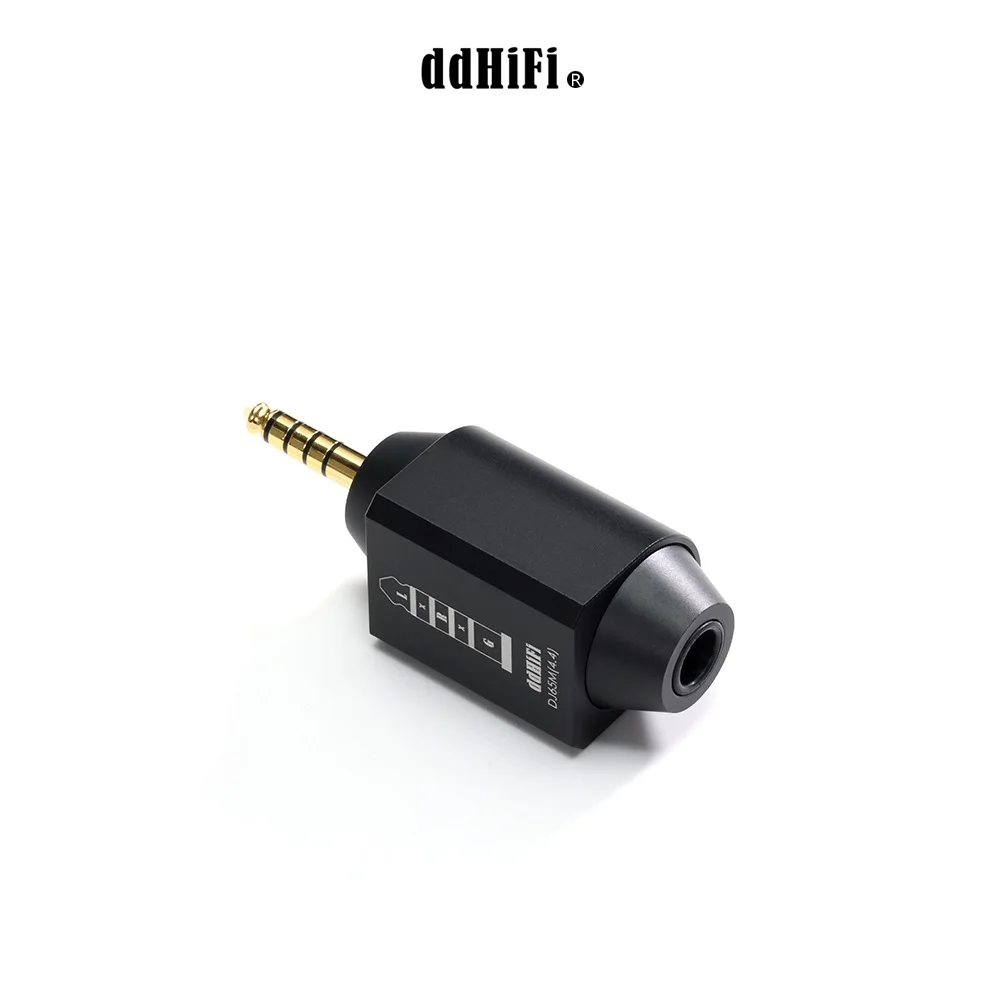 DD ddHiFi DJ65M(4.4) 6.35mm Female to 4.4mm Male Audio Adapter,Single-Ended Signal Adapter