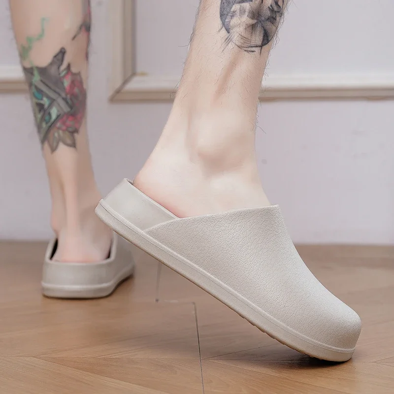 EVA Männer Hausschuhe Weiche Outdoor Hause Frauen Casual Schuhe Non-slip Paar Garten Schuhe Wasserdichte Chef Schuhe Krankenschwester Arzt sandalen – Detail 19