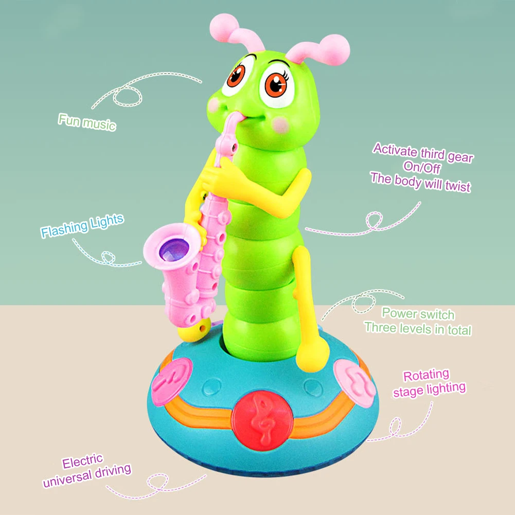 Musical Light Toy Early Learning Toy Electric Animal Toys Battery Powered Interactive Toy Cultivate Imagination for Kid Children 5