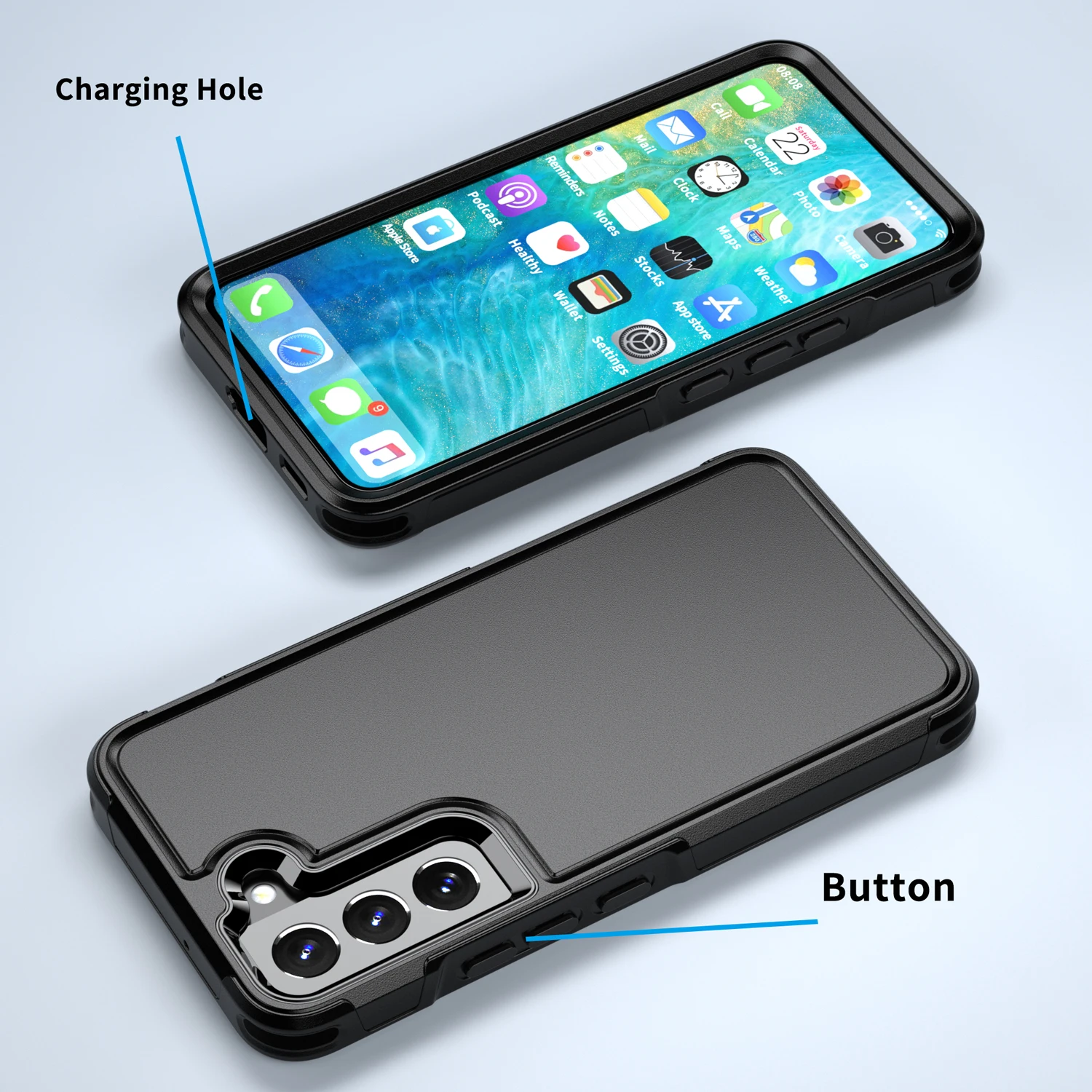 Durable Dual-Layer Strong Protection Phone Case