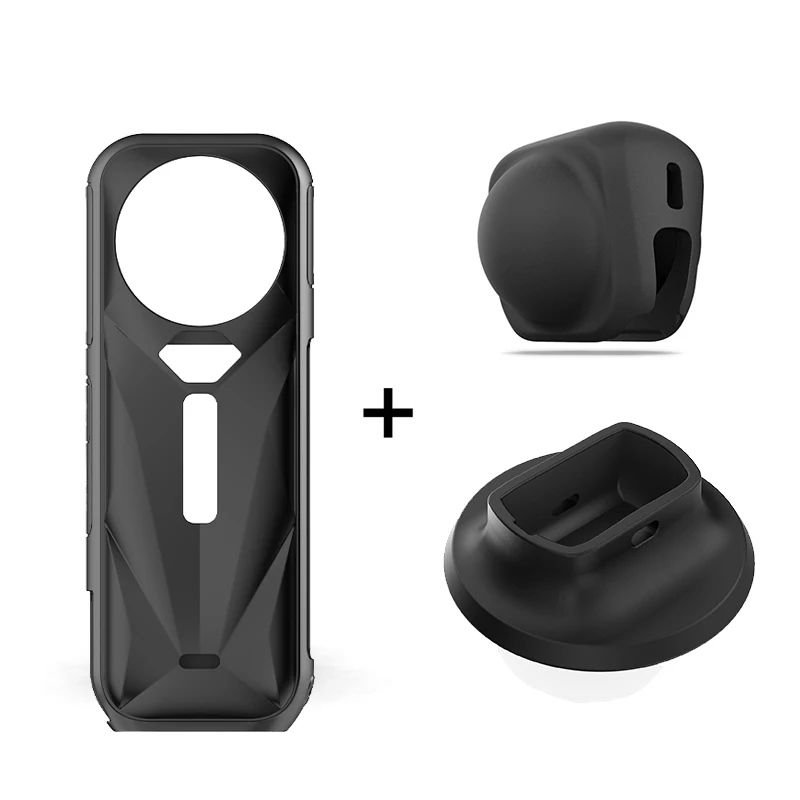 Silicone Protective Case for Insta360 X5 Lens Cap...