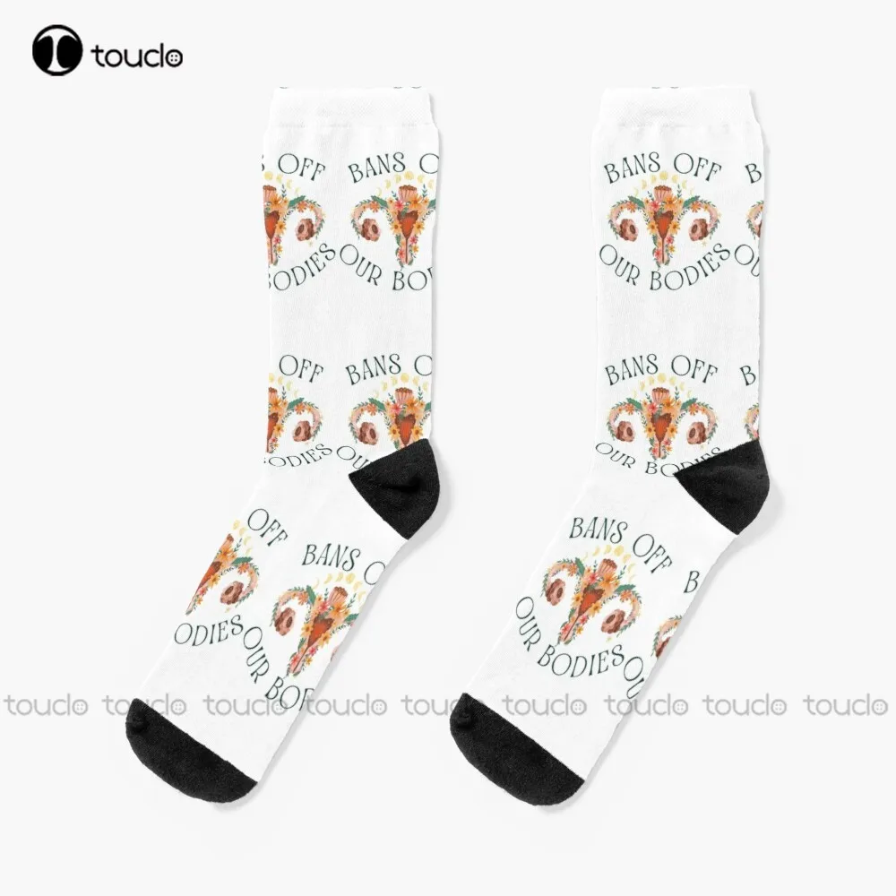 

Pro Choice - Bans Off Our Bodies Pro Roe Abortion Rights Socks Cute Socks Christmas Gift Comfortable Best Girls Sports Funny