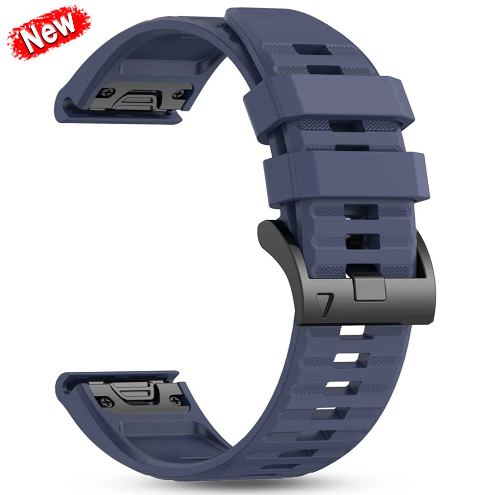 Premium Leather and Silicone QuickFit Sports Band - 22mm/26mm Strap
