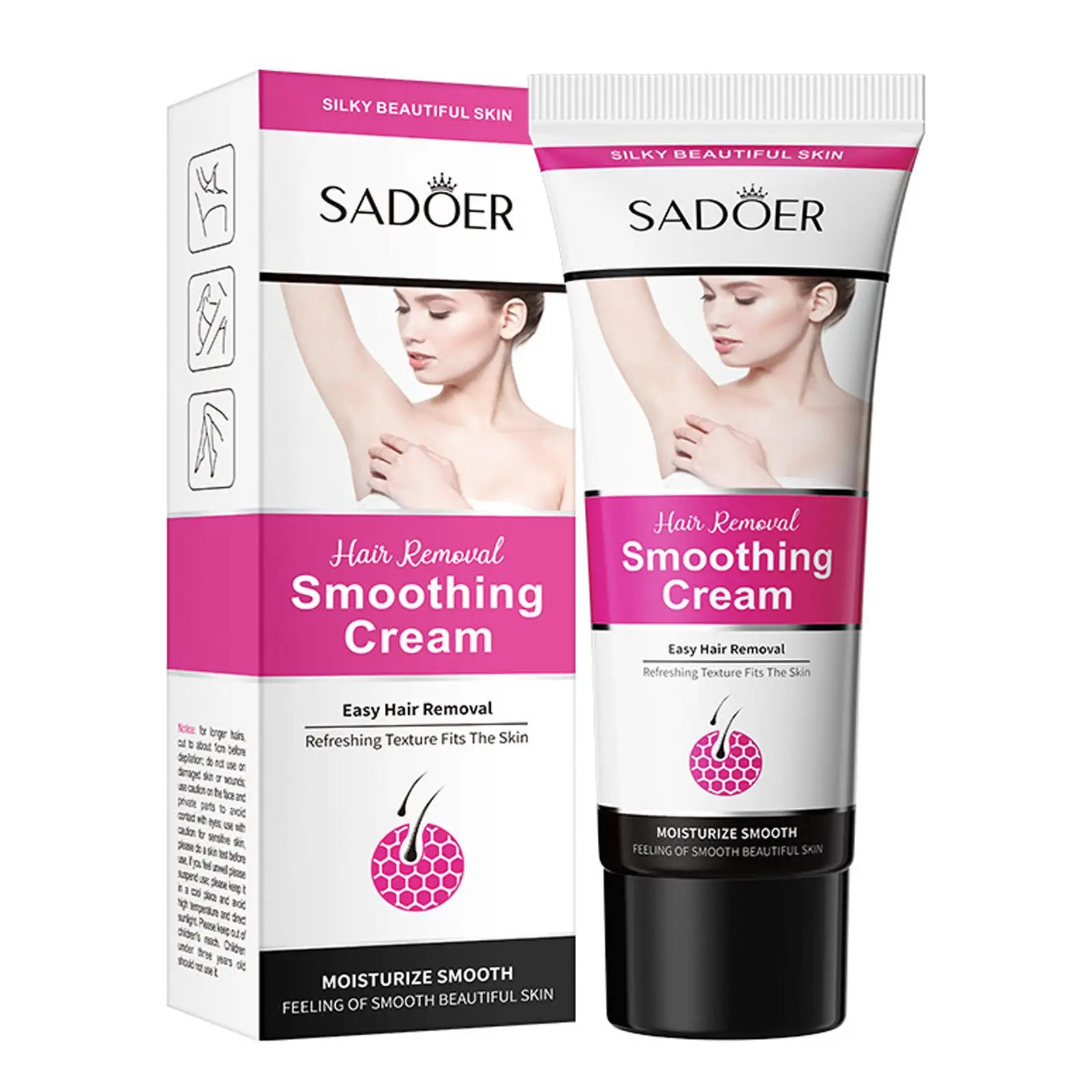 Fast Hair Removal Cream Painless Intimate Parts Legs Body Armpit Depilatory Whitening Full Body Repair Gentle Skin Care Product 6
