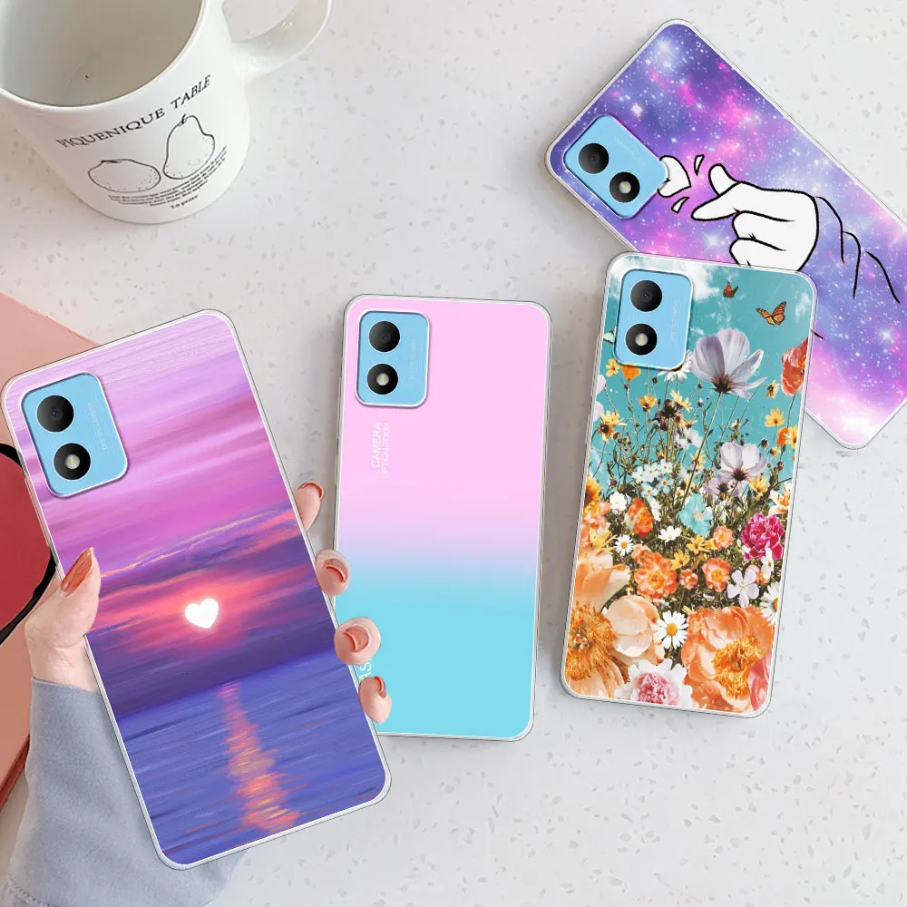 Shockproof Clear Soft Silicone Phone Case - Transparent Protective Cover