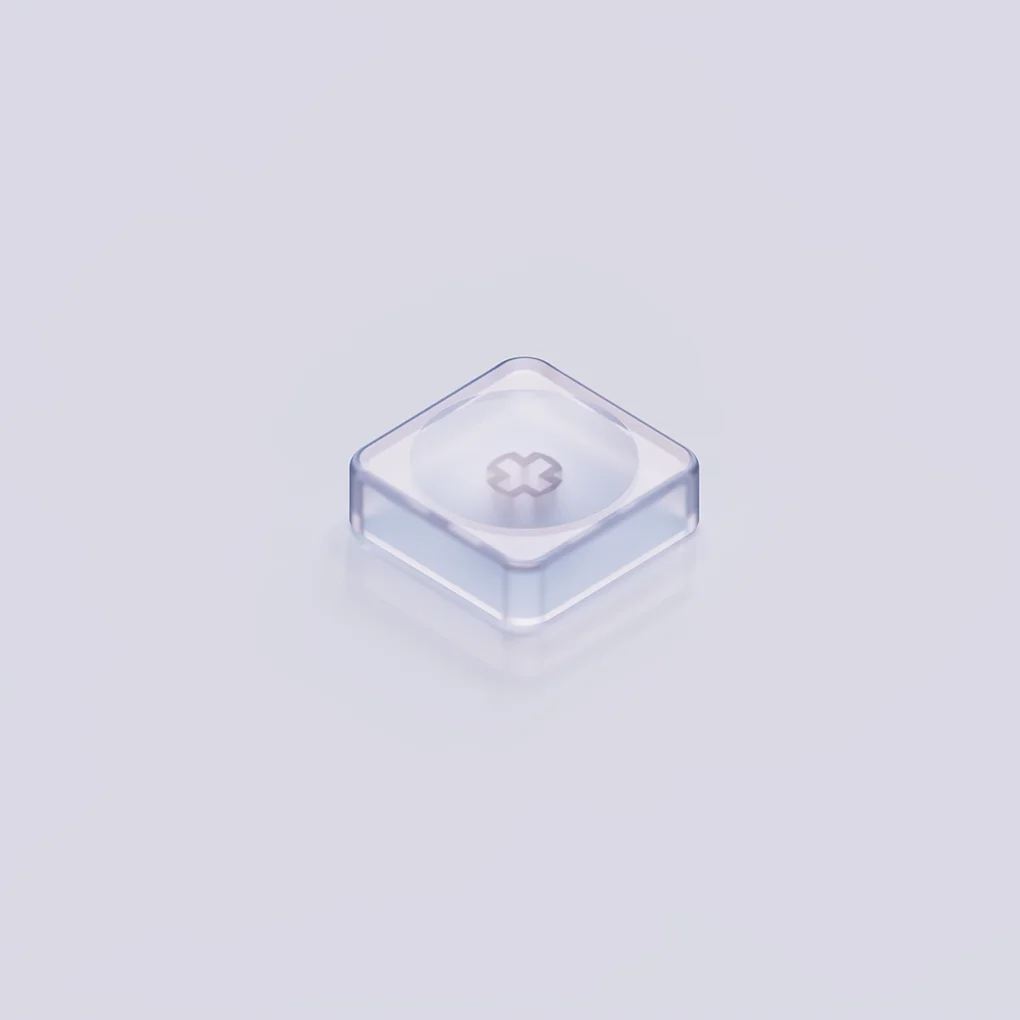 LCK 로우 프로파일 키캡 조각 없음 MX 기계식 키보드 키캡용 투명 PC 소재 1U/1.5U/6.25U 초박형 키캡
