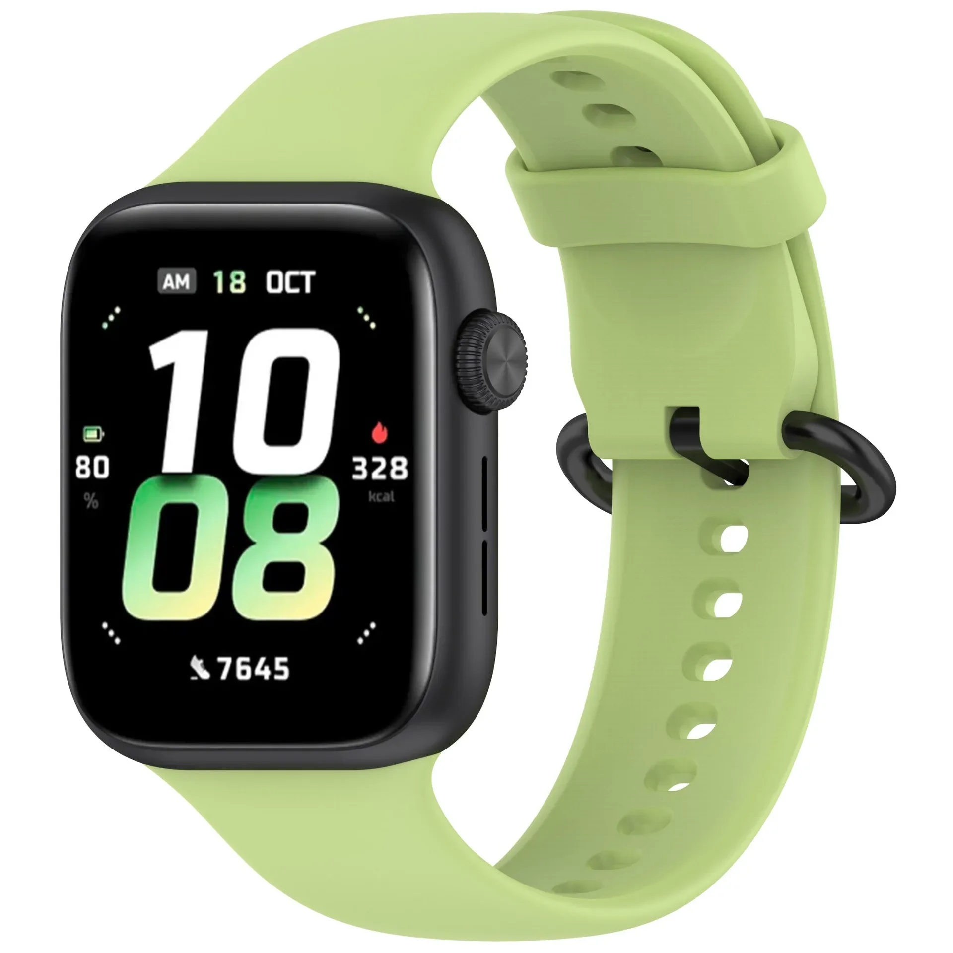 Premium Soft Silicone Replacement Strap - Comfortable Wristband Accessory for Smartwatches