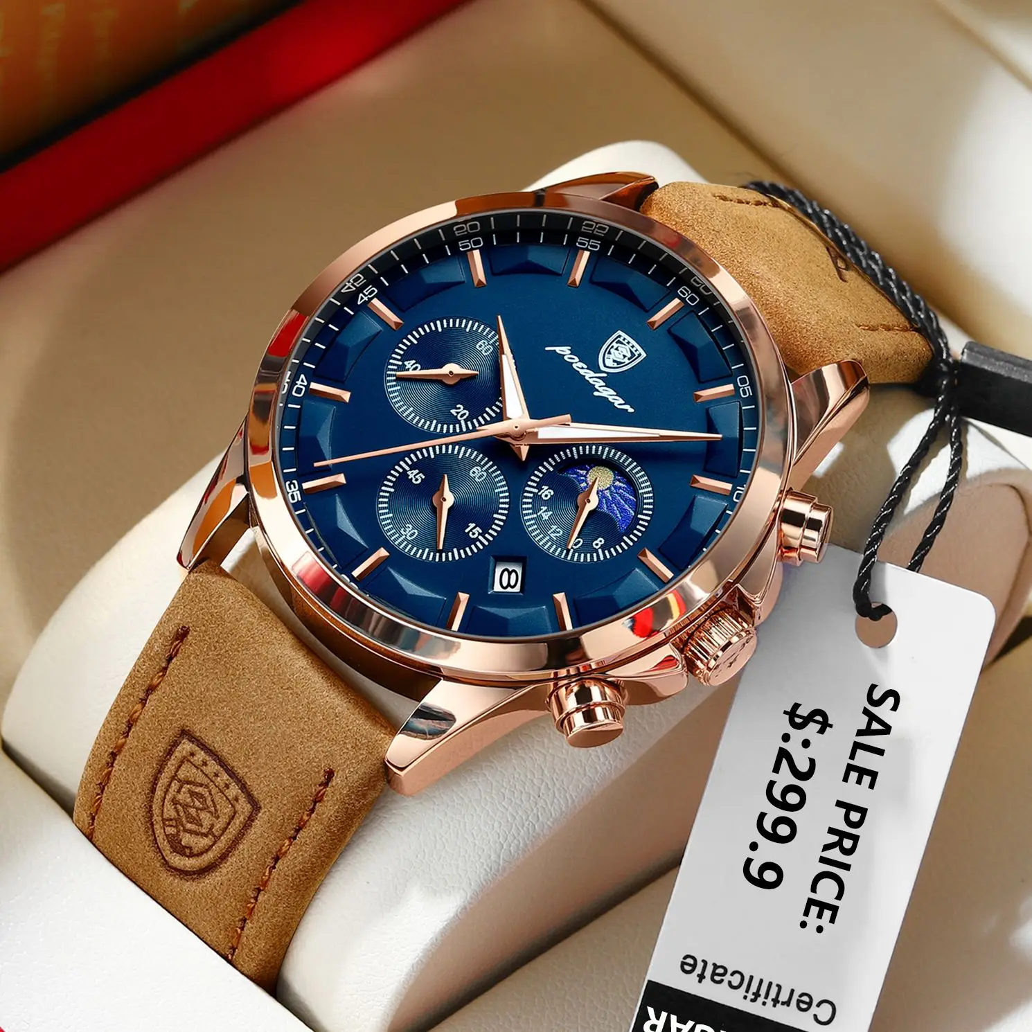 Montre Quartz POEDAGAR pour Étudiants Fashion-GB main image 1