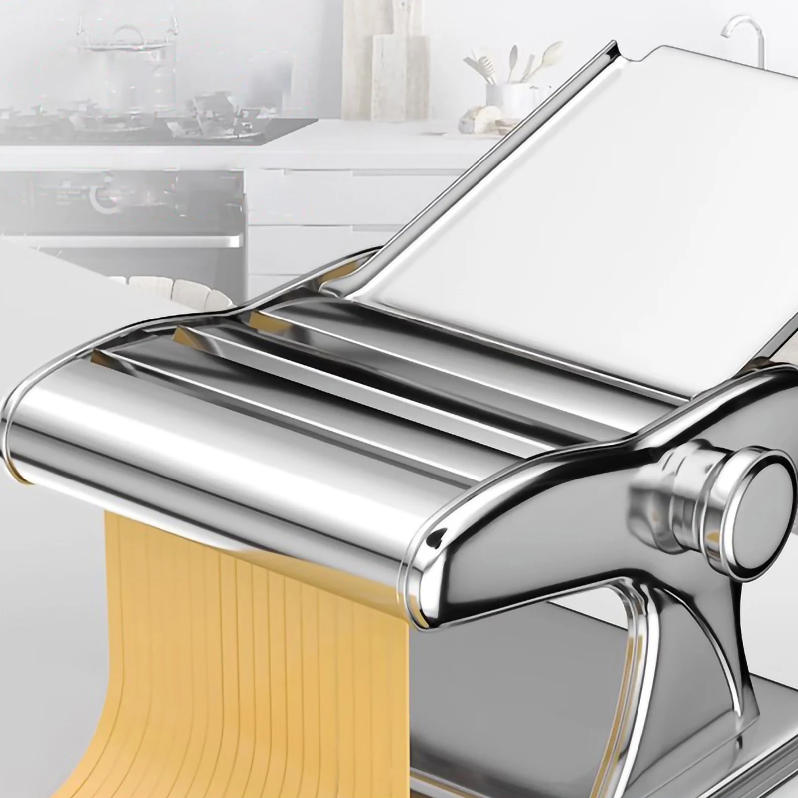 パスタマシン ステンレス製 コンパクト パスタマシン ステンレス製 コンパクト