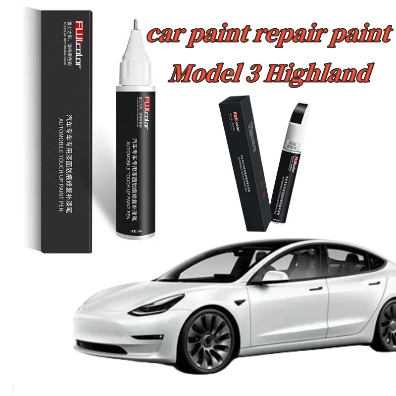

Для Tesla Model 3 Highland paint ремонтные ручки и восстановление покраски автомобиля ручка для ремонта краски, профессиональный комплект для ремонта царапин