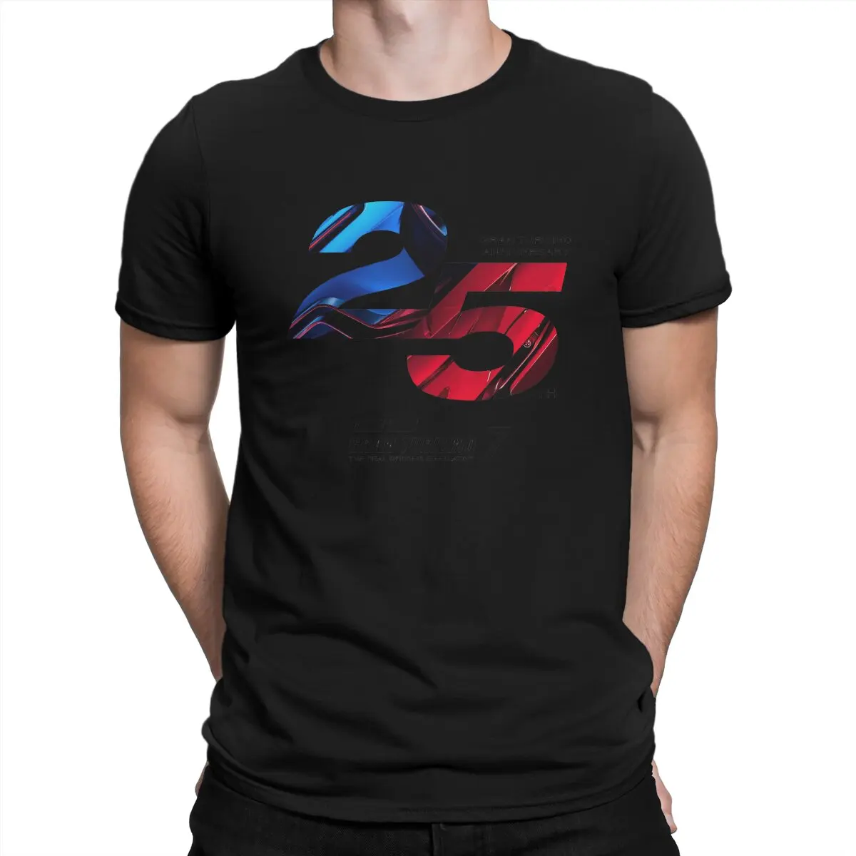 Gran Turismo 7 Magliette Essenziali Uomo Puro Cotone Fantastico T-Shirt Girocollo Gran Turismo Racing Game Tees Manica Corta