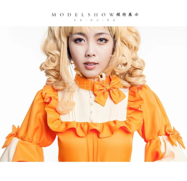 Neues Black Butler Kuroshitsuji Elizabeth Cosplay Kostüm Halloween Anime Lolita Kleid für Damen 5