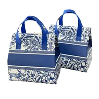 10pcs Insulated Foil Tote Bags - Perfect for Cakes, Milk Tea & Lunch Delivery | Reusable Fabric Cooler Bags for Picnics Takeout 1