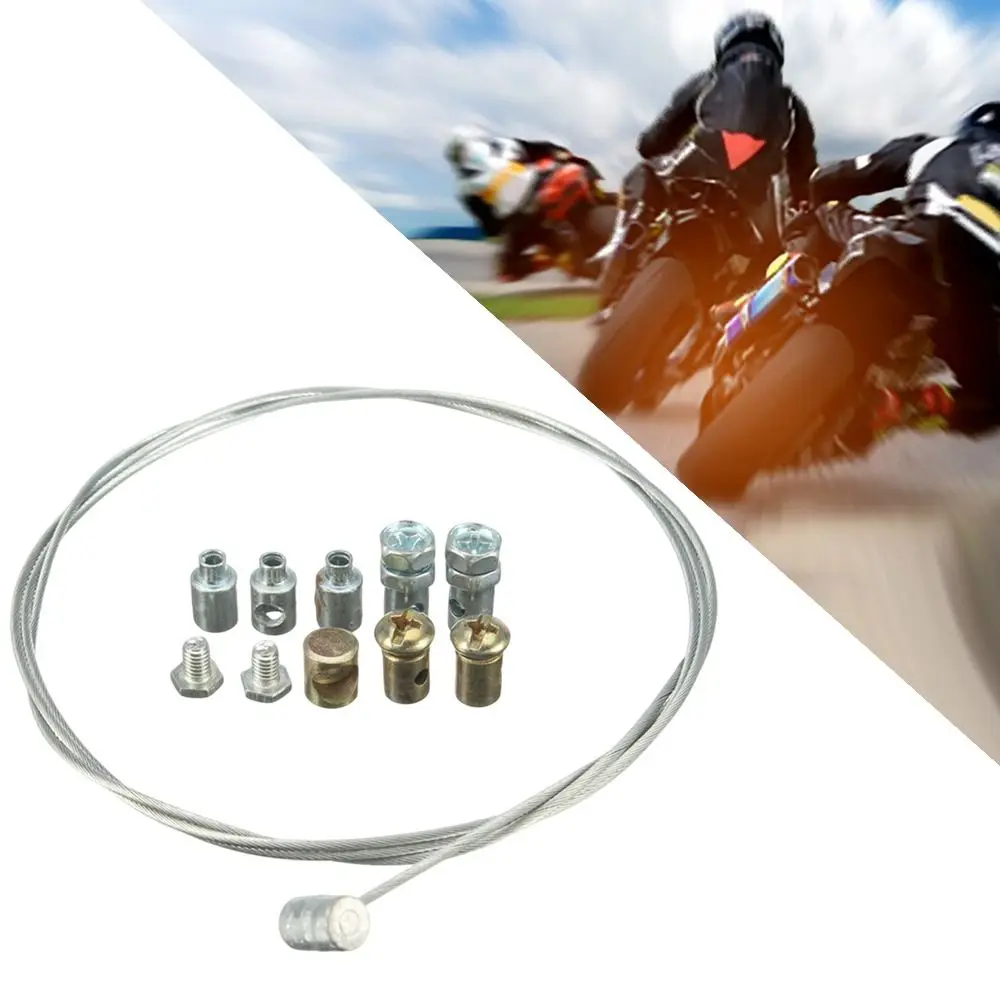 

Motorcross Modification Accessories Motorcycle Accelerator Cable With Nuts Emergency Brake Clutch Throttle Wire