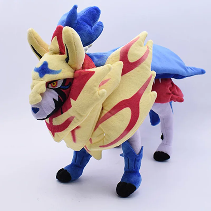 Pokemon Sword Shield Stuffed Plush Toys 30cm Zamazenta Zacian