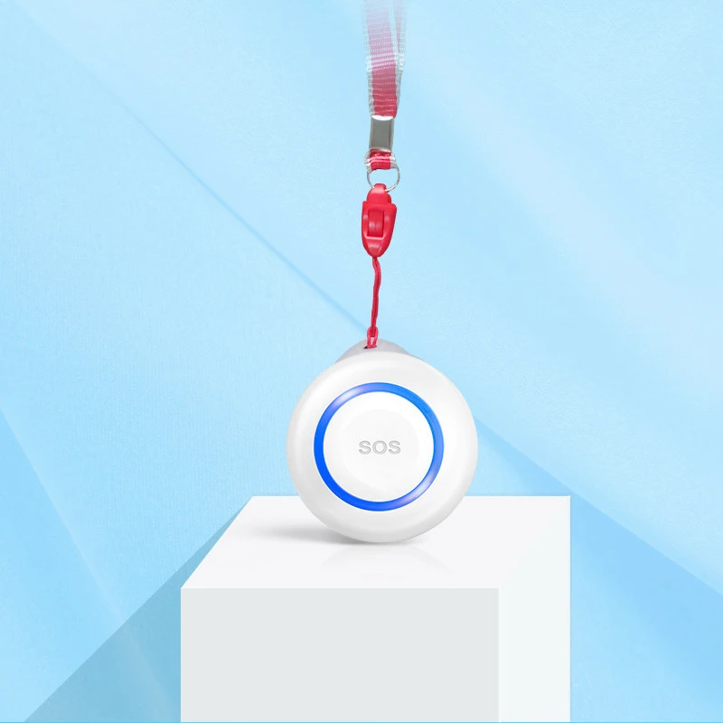 Wireless SOS Intelligent Elderly Pager Old Man Emergency Alarm Button Tuya APP for Smart Life Calling System Alert