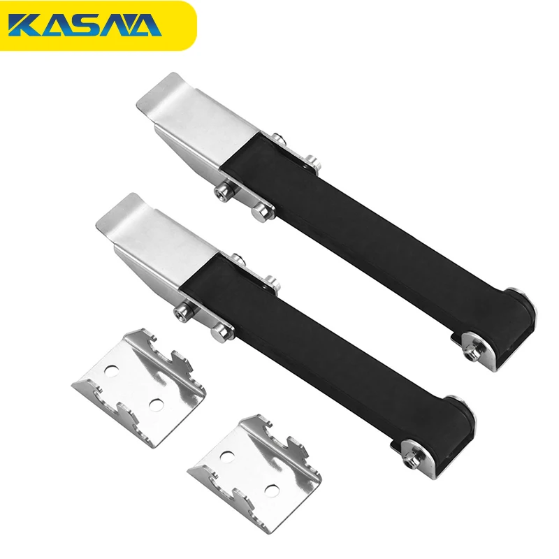 

Stainless steel Latches Buckle Holder Internal Button Hook Rubber Elastic Vehicle Shock Absorption Engine Cover Hasp