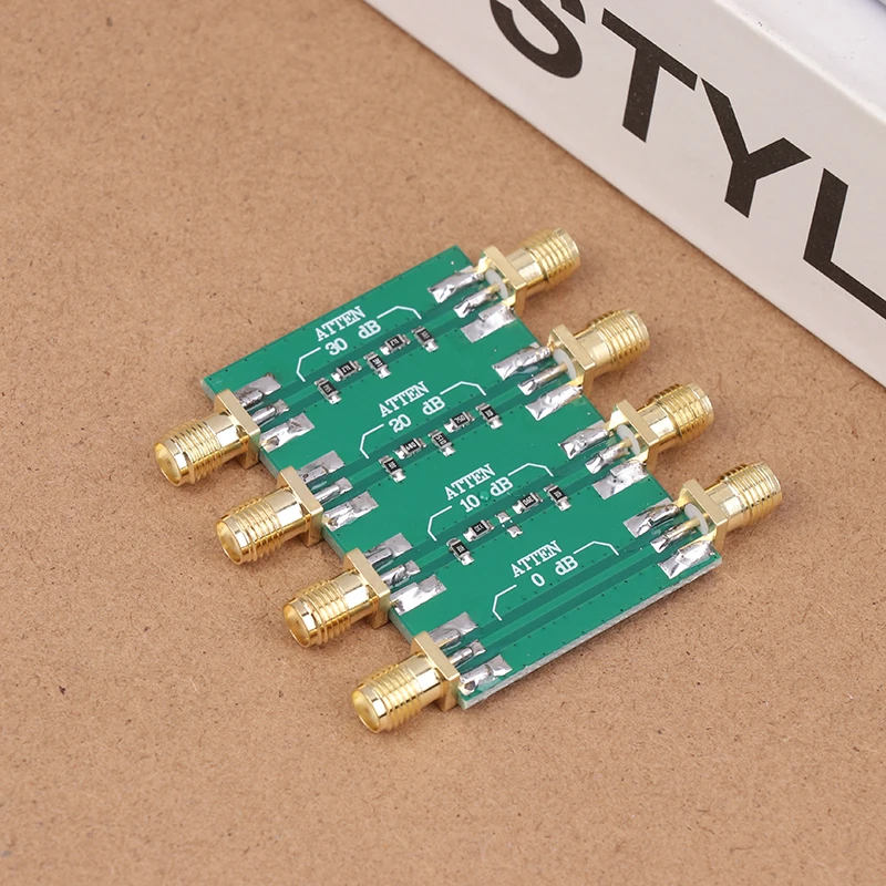 무선 주파수 고정 감쇠기 모듈 보드 감쇠기DC -4.0GHz RF 고정 감쇠기 SMA 더블 암형