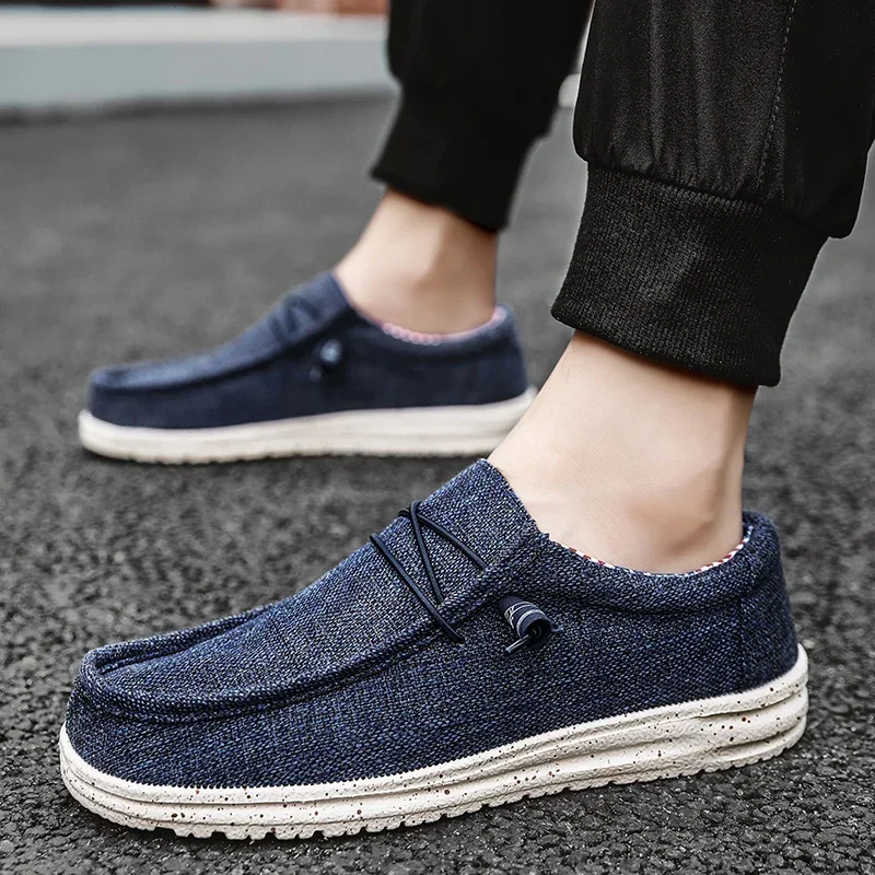 Men's Mesh Loafers Autumn Mens Vulcanized Shoes Breathable Lightweight Hiking Outdoor Sports Shoes Zapato Abierto Scarpa Aperta 5