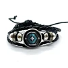 Game Leather Bracelets Valorant Astra Killjoy Jett Sova Cypher Women Man Snap Button Bracelet & Bangles for Fans Gift 5