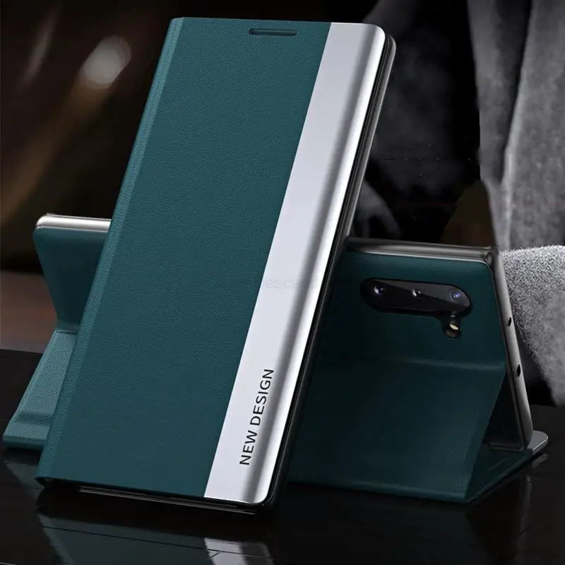 

New Leather Flip Case For Samsung Galaxy S23 22 21 20 Ultra S21 20 FE Plus Note20Ultra 20 10Plus 9 8 A70 71 72 73 51 Phone Cover