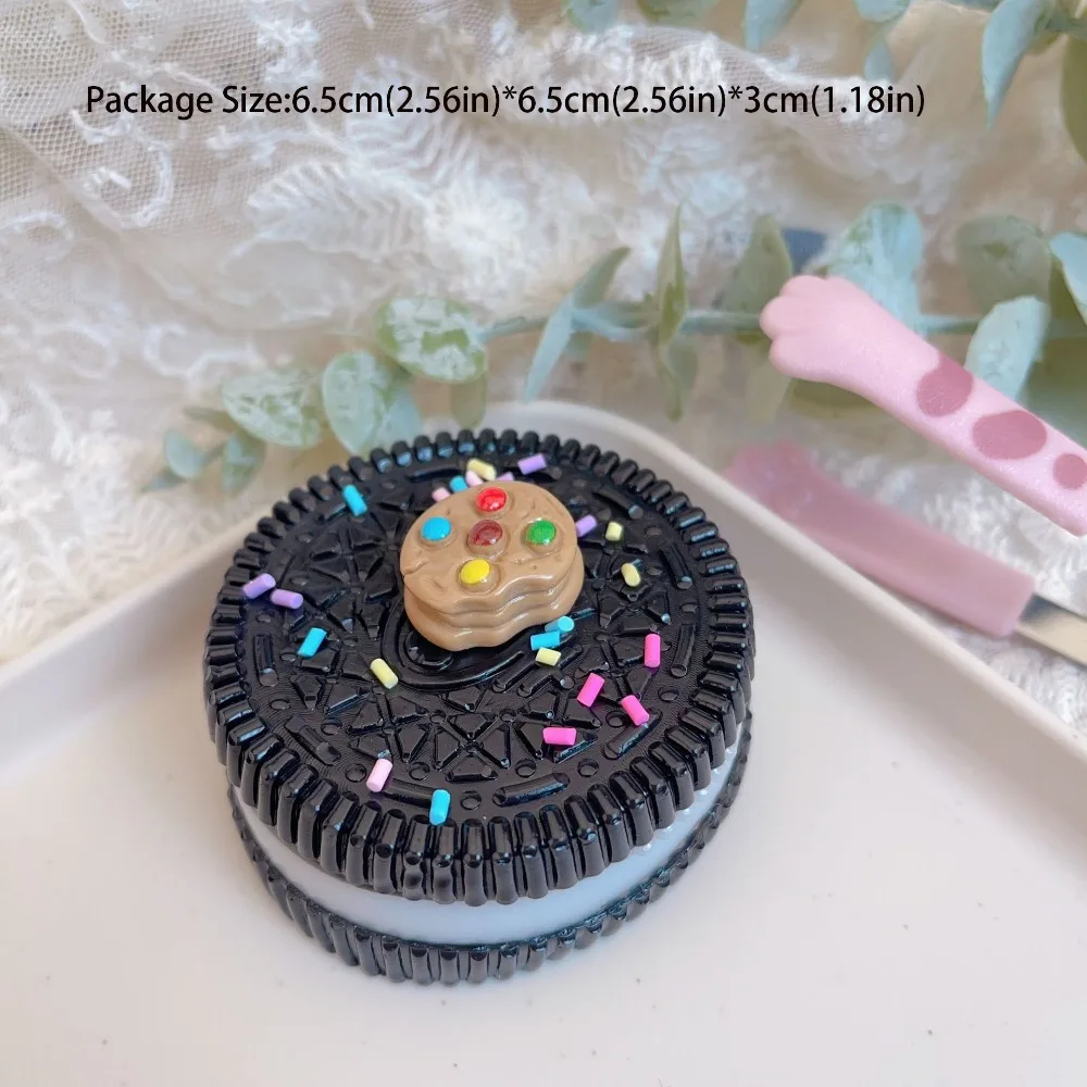 New Fidget Big Oreo Biscuit Pinching Toy Mochi Taba Food Play Squeeze Dessert Toys Cookies Chocolate Decompression Toy 6