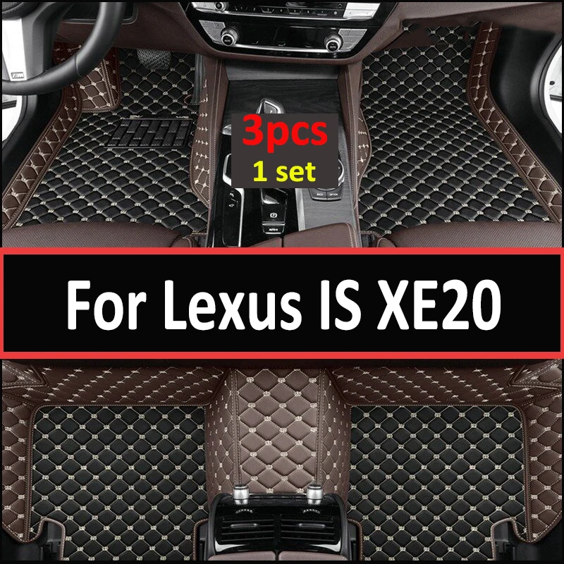 

Car Floor Mats For Lexus IS XE20 2006~2013 IS250 300h 200d 220d Carpet Mat Rug Anti Dirt Protective Pad Full Set Car Accessories