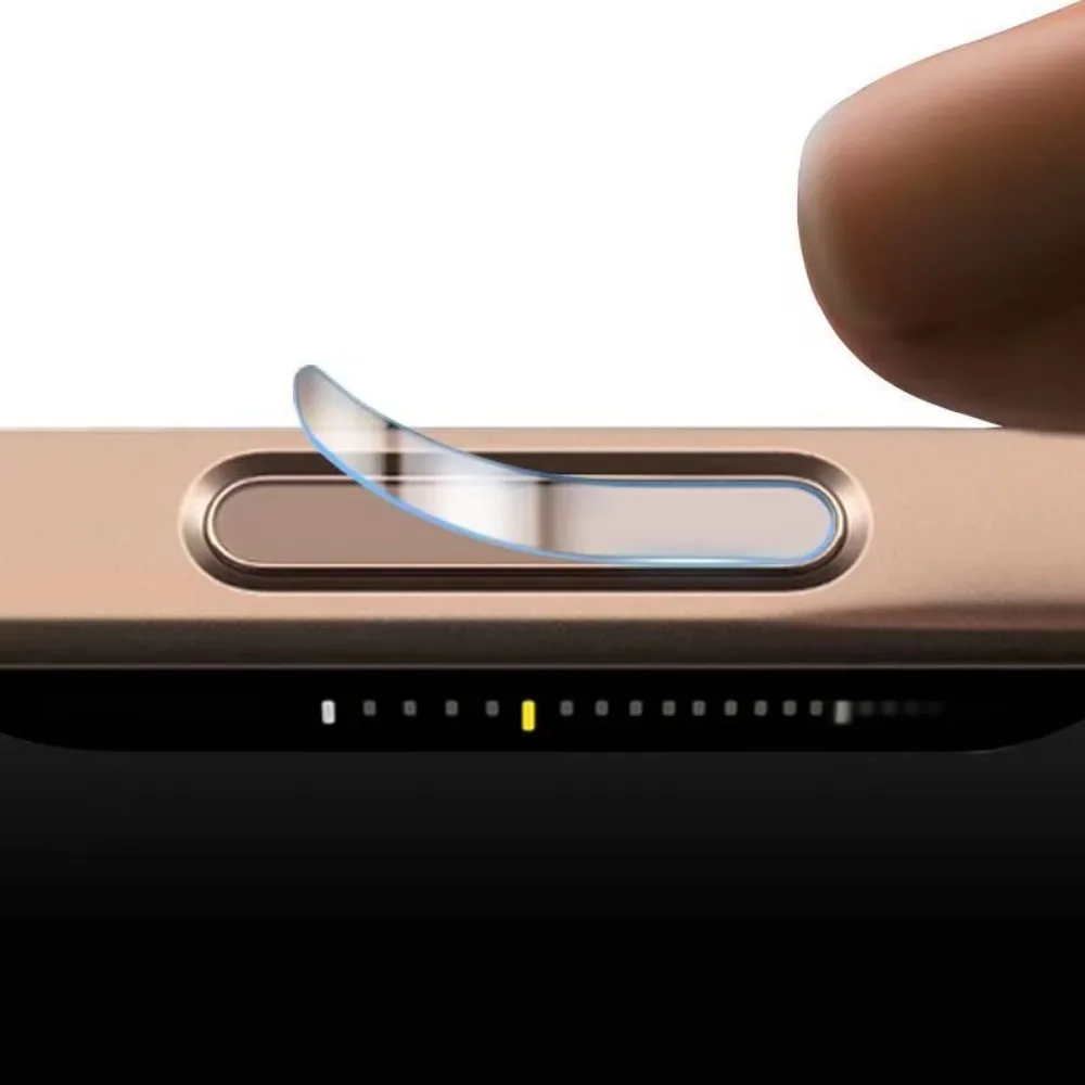 Type-C Charging Port Protector Film Camera Button Stickers for iPhone 17 16 Pro Max Soft Tempered Glass Film Dustproof Stickers 3