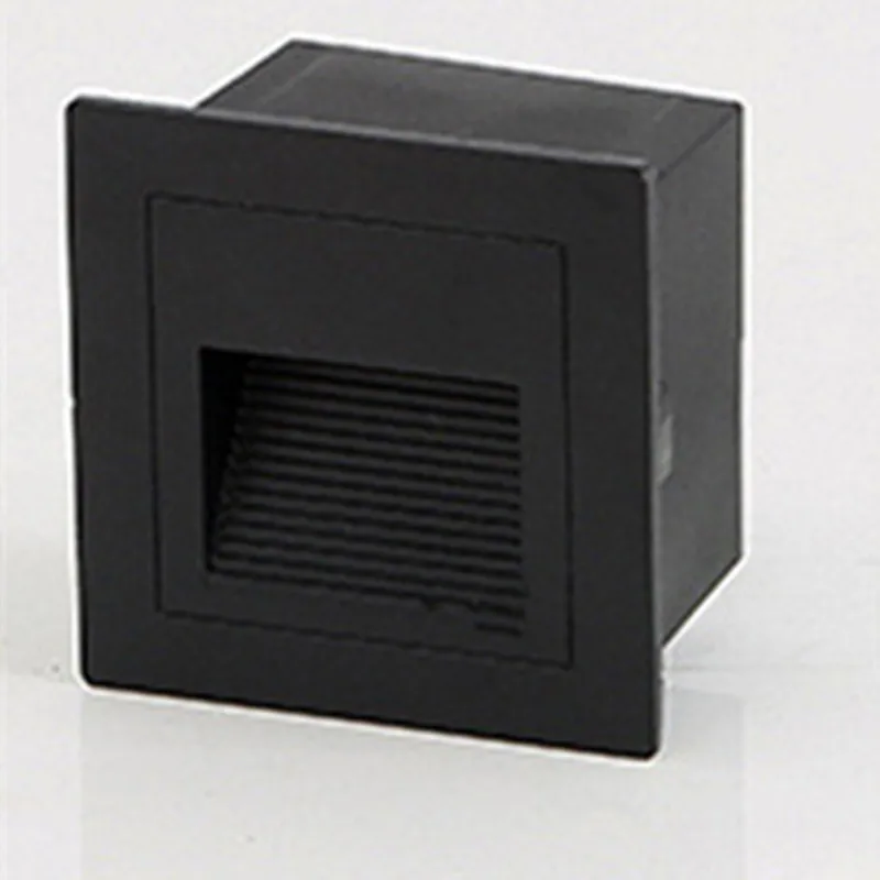 

3W Embedded Led Foot Lamp Outdoor Stair Step Lamp Human Body Corner Lamp Night Lamp 86Type IP65