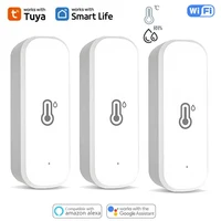Tuya WiFi Temperature Humidity Sensor Smart Life APP Control Home No Hub Required Battery Powered Work with Alexa Google Home