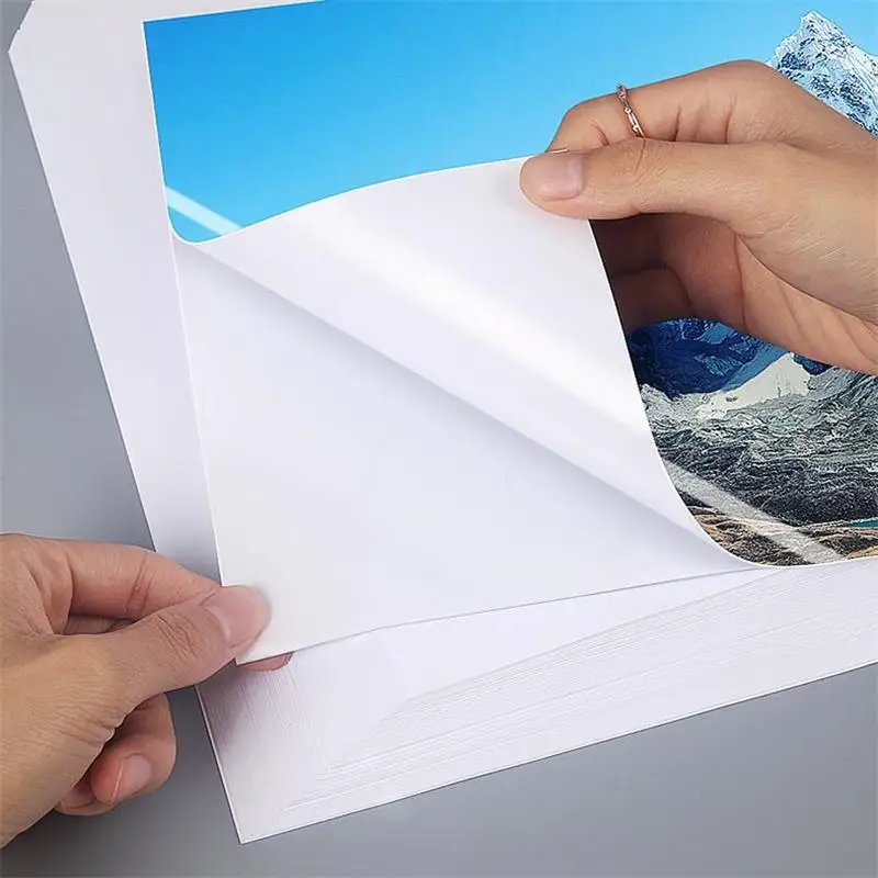 13 x 19 a3 size photo paper sticker with adhesive photo paper