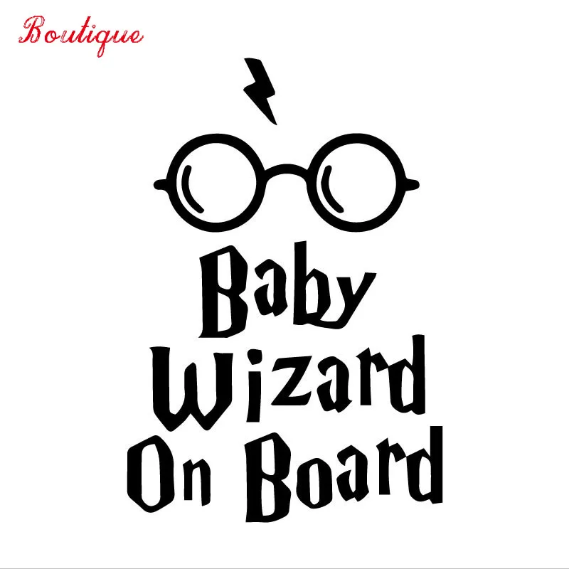 

Jptz11.2x16.5cm baby fun vinyl guide car window car sticker modeling accessories, covered with scratches, waterproof