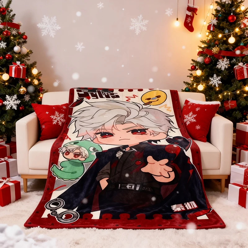 Anime-Kuscheldecke Aus Flanell – Superweich & Warm – Perfekt Für Filmabende Oder Camping