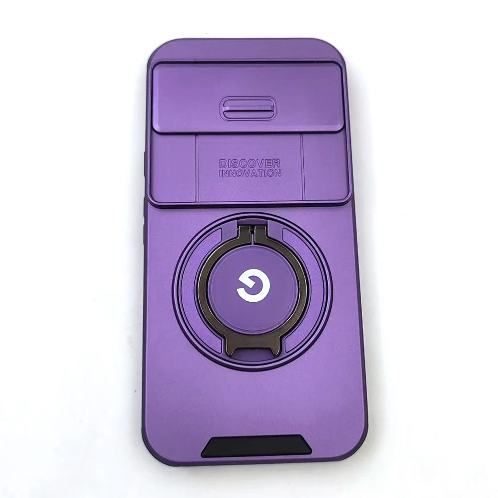 Luxury Shockproof Armor Case with Stand Holder and Camera Protection