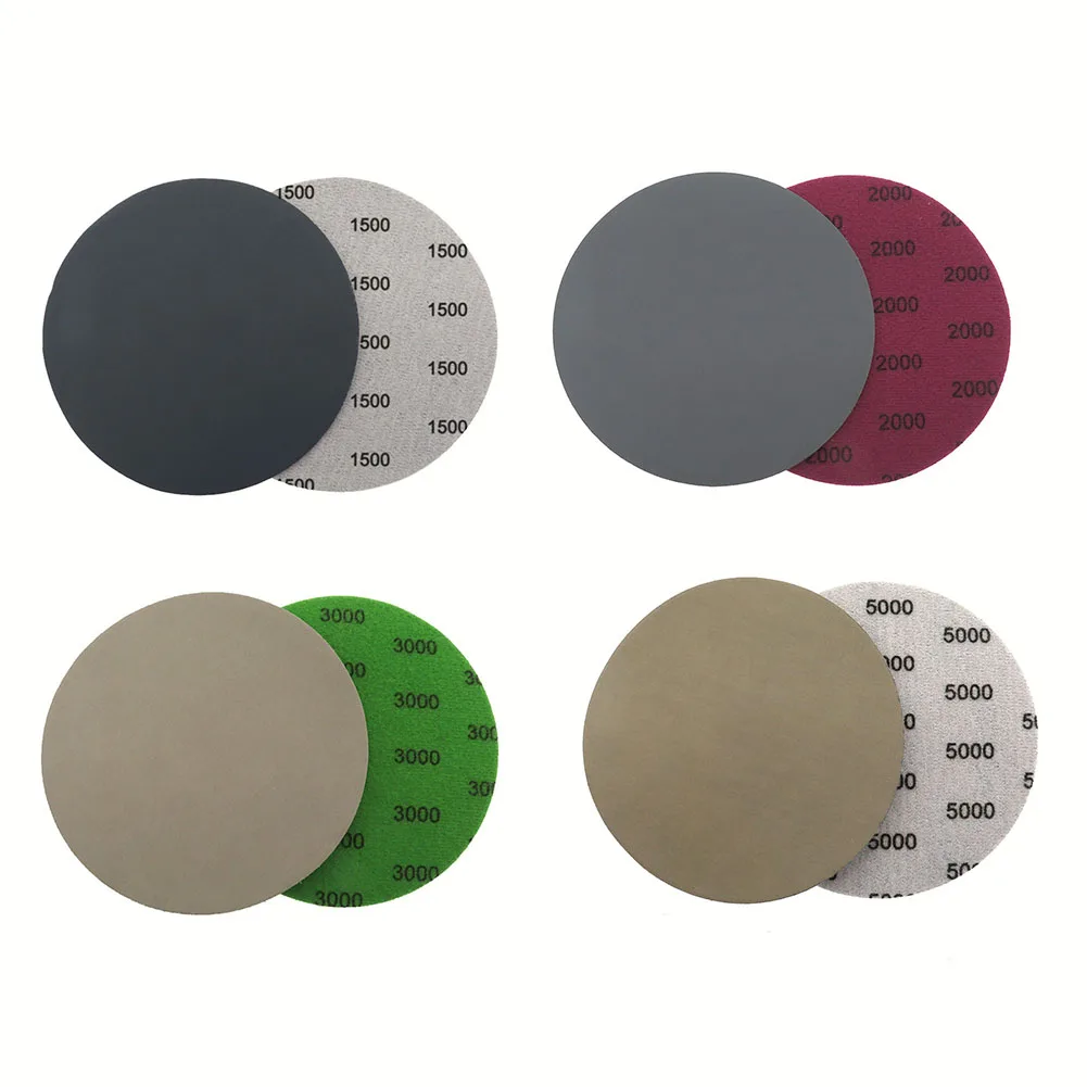 

1500 Grit Sandpaper Sanding Discs Widely Used 1500 2000 3000 5000 Grit 20pcs 6inch Dry And Wet Dual Use Grinding