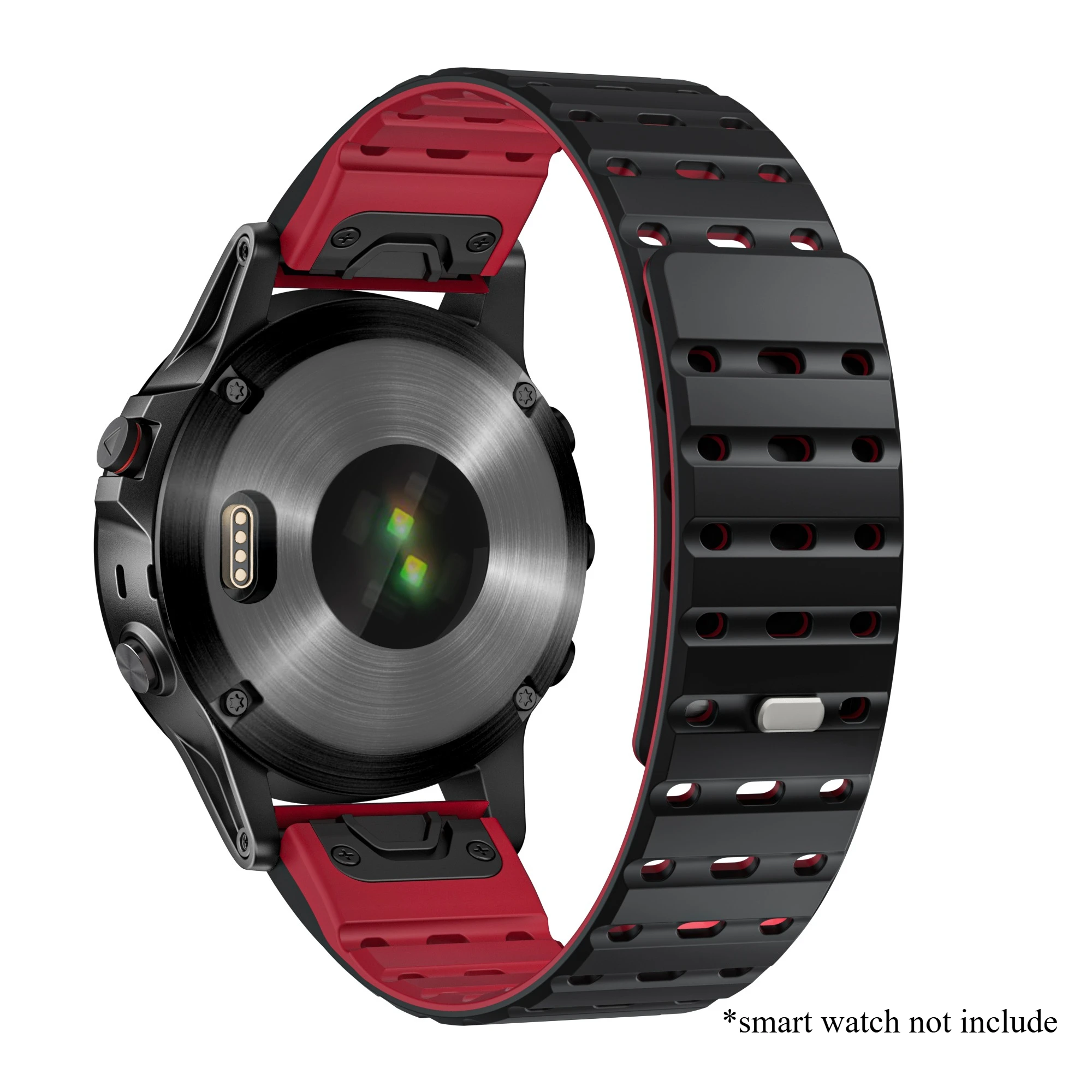 Premium QuickFit 22mm Silicone Strap - Versatile Fitness Band Bracelet