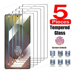 5 - Pack Premium Tempered Glass HD Screen Protector - Galaxy S21+ 5G (HD Clear Glass)